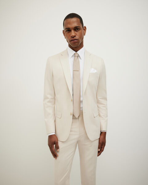 Textured Tailored Jacket, Neutral, hi-res